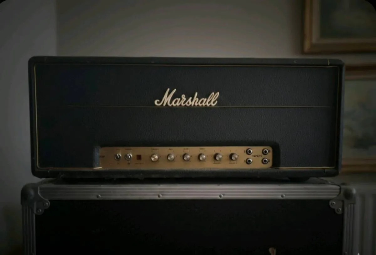 1972 Marshall Major 200w Amp Head - Image 1