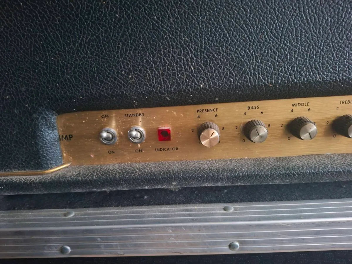 1972 Marshall Major 200w Amp Head - Image 2