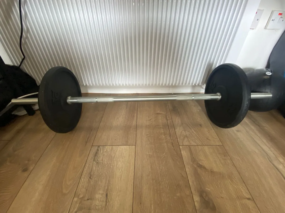 Barbell and Plates - Image 2