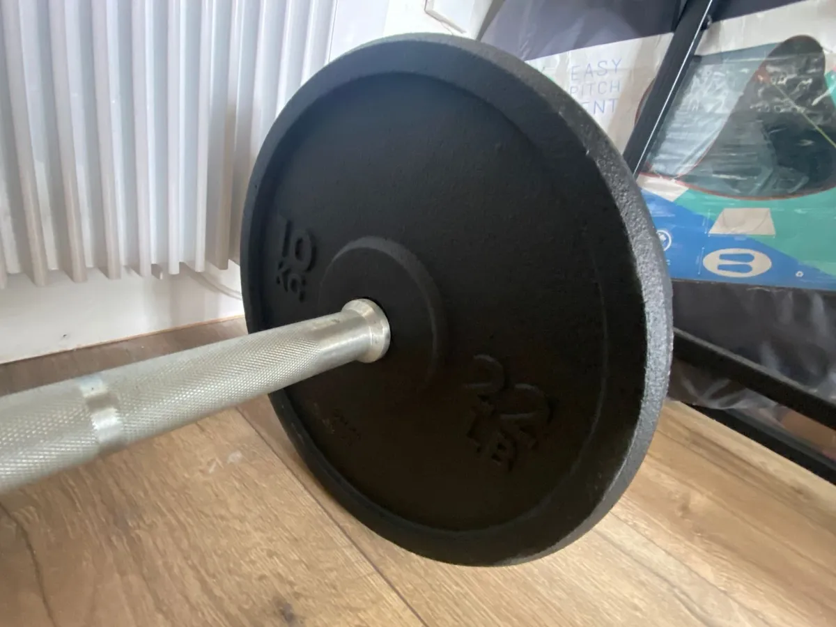 Barbell and Plates - Image 1