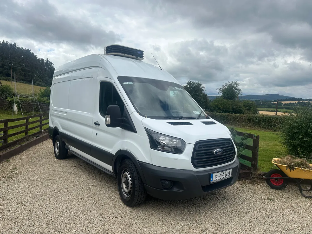 Ford Transit 2018 with Fridge - Image 1