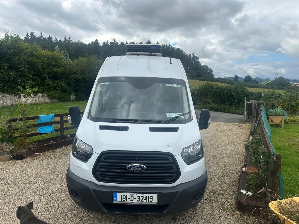 Ford Transit 2018 with Fridge - Image 3