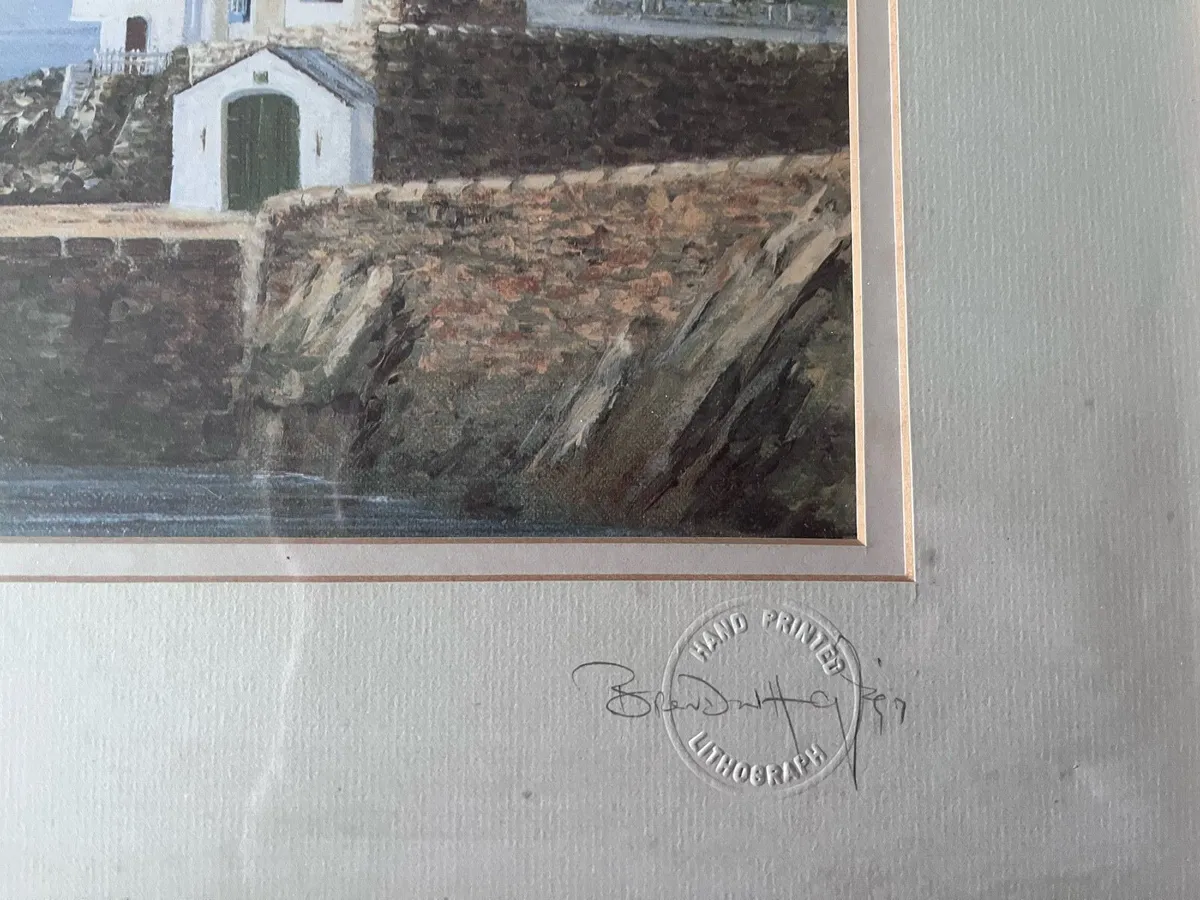 Certified lithographs of Brendan Hayes paintings - Image 2