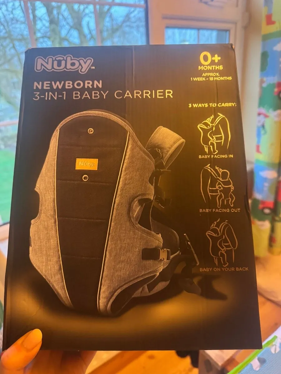 Noby NEWBORN 3-IN-1 BABY CARRIER