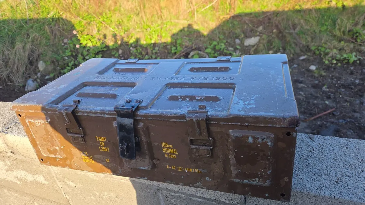 Original  military box collection in Limerick €50 - Image 1