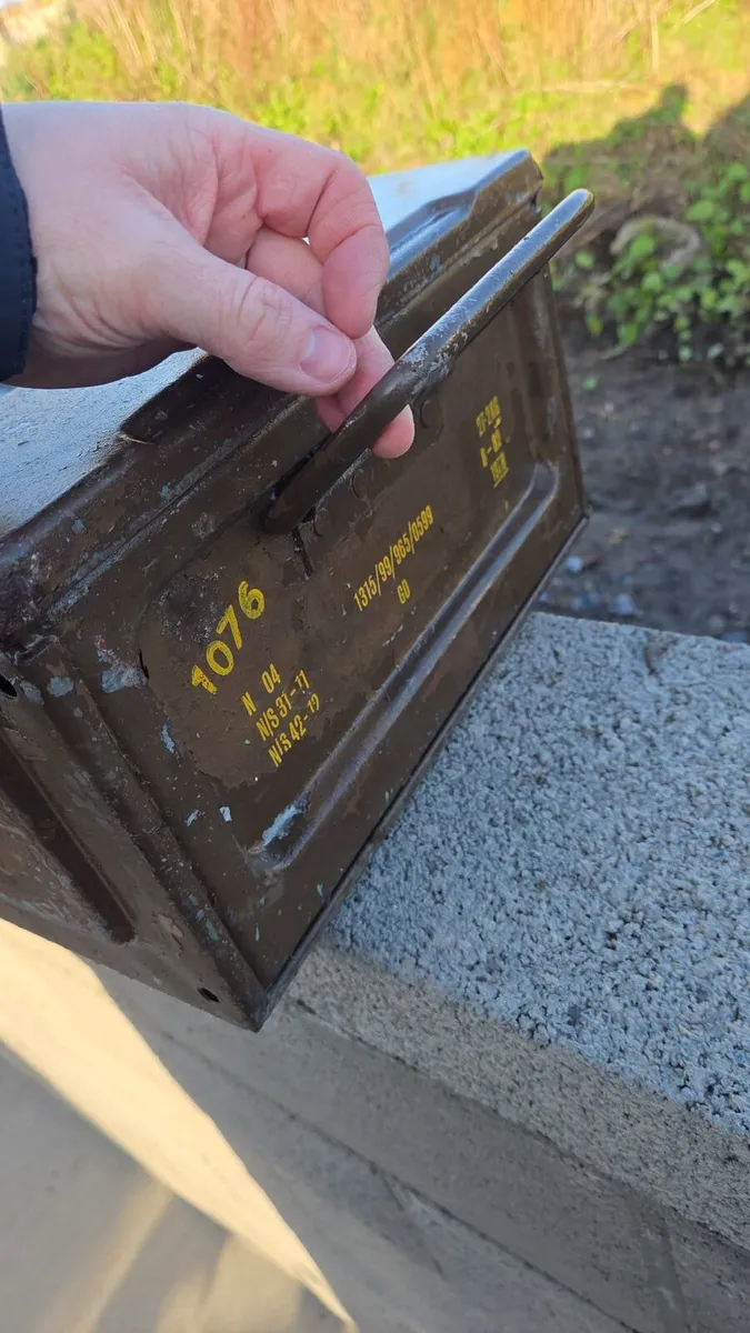 Original  military box collection in Limerick €50 - Image 4