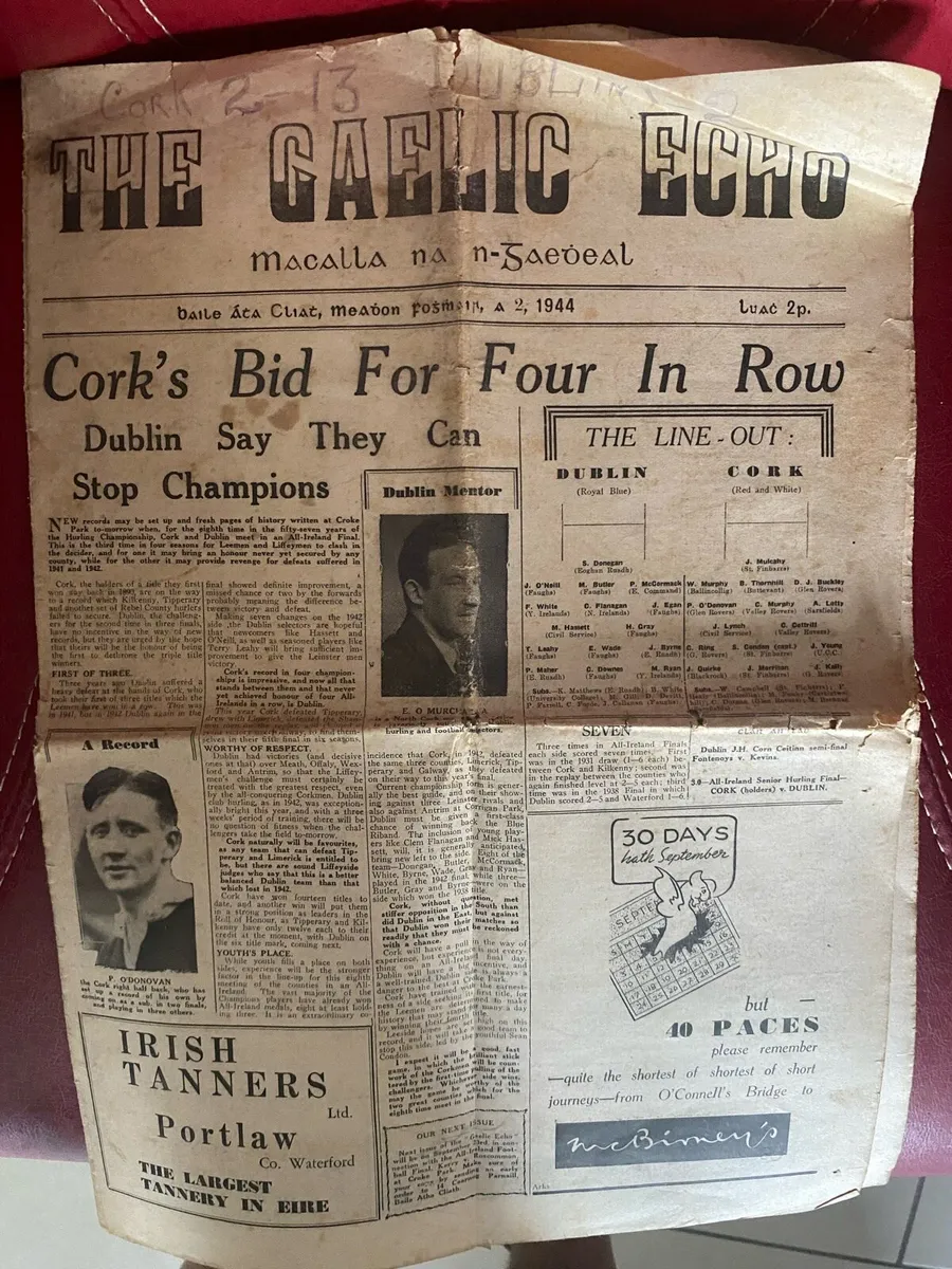 The Gaelic Echo 1944 - Image 1