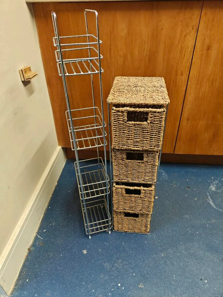 Bathroom storage units