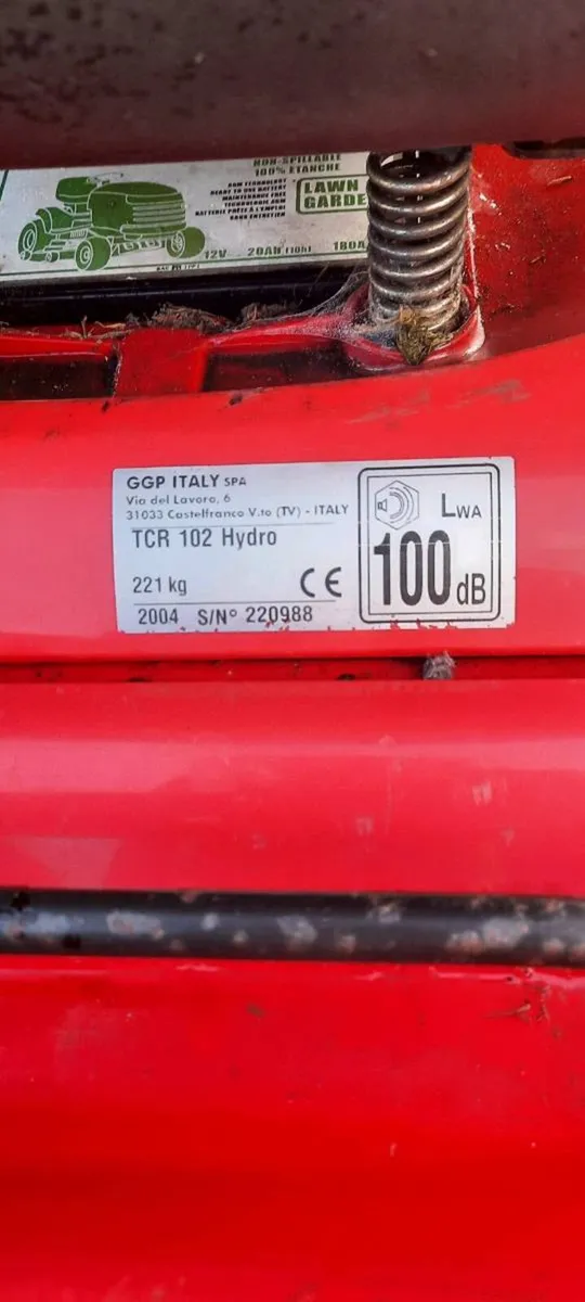 Rideon lawnmower - Image 2