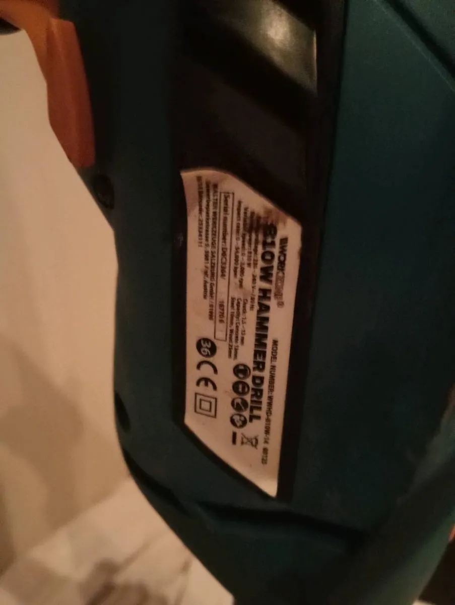 Bench drill press stand and drill - Image 3