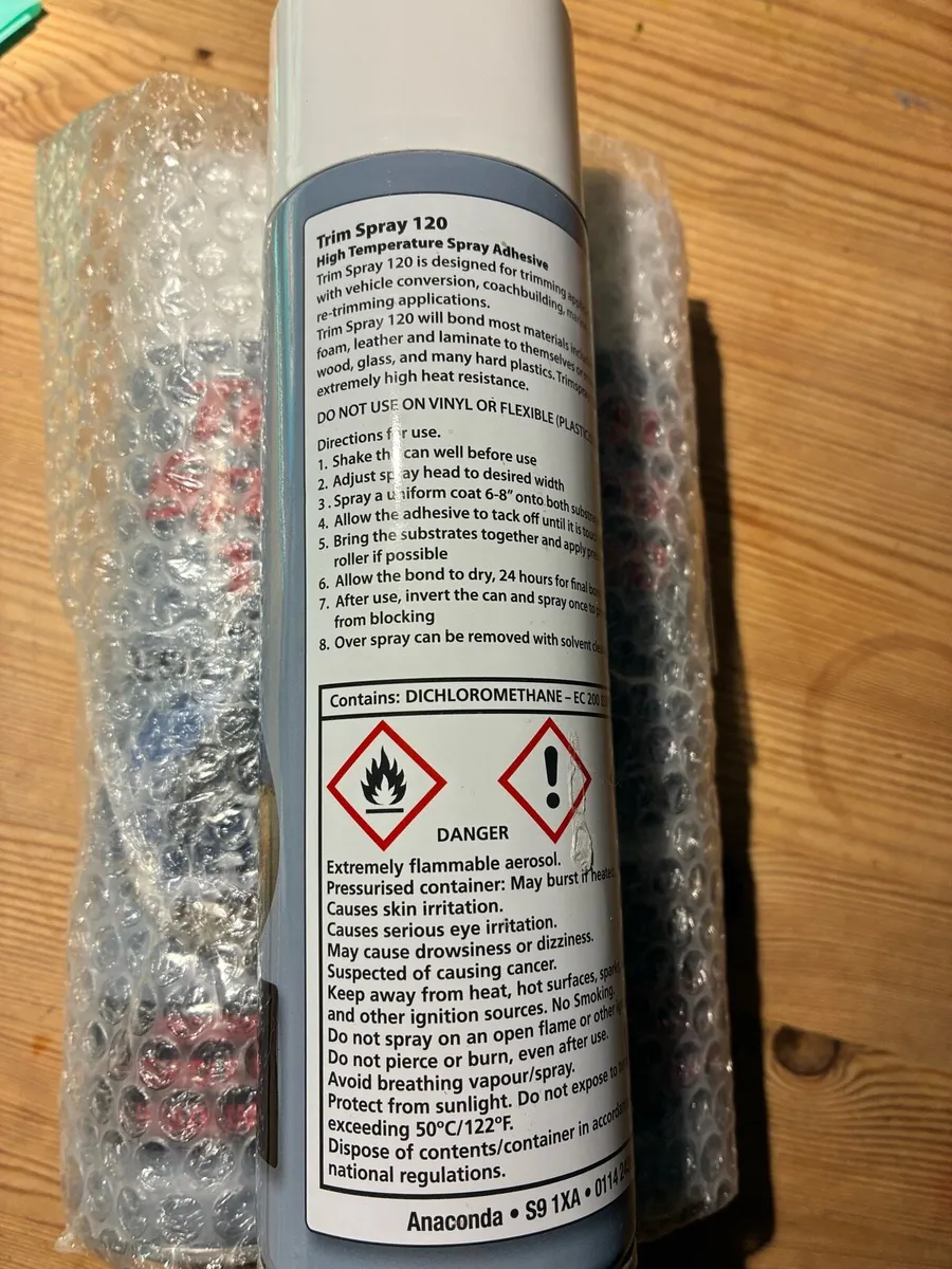 High temp Trim Spray adhesive - Image 4