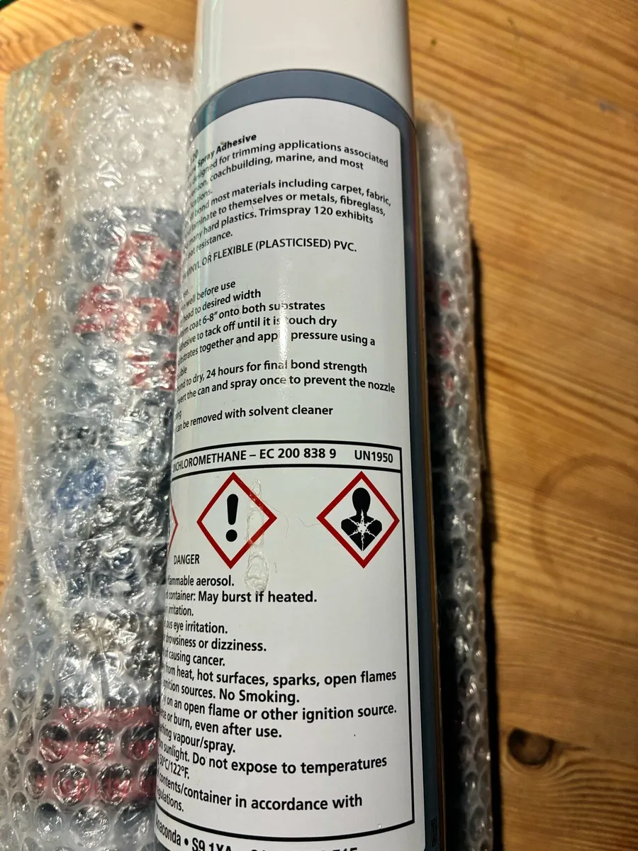 High temp Trim Spray adhesive - Image 3