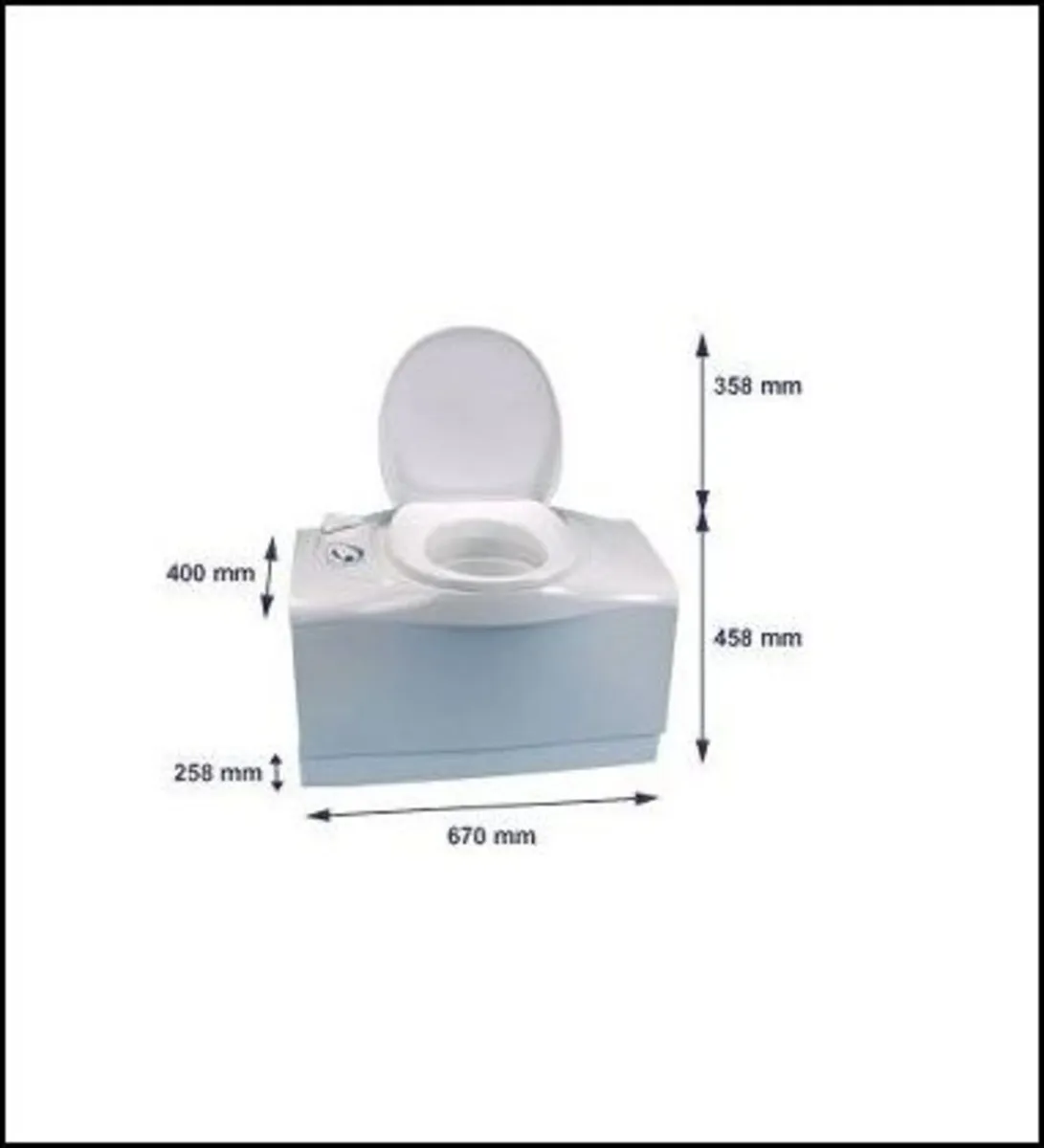 Thetford C402 Caravan Motorhome Cassette Toilet - Image 4