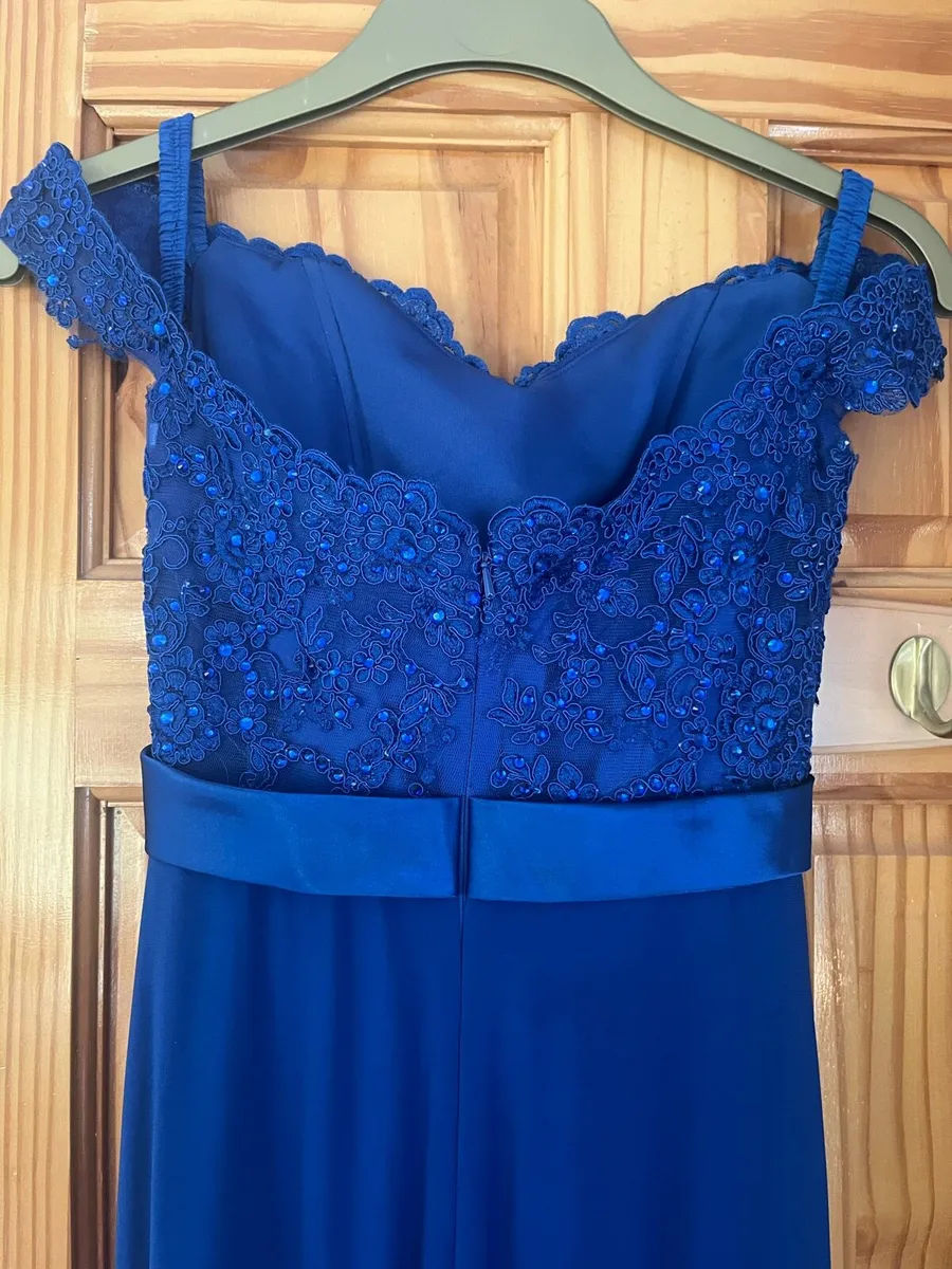 Julien Boutique Royal Blue Debs Dress – Size 8 - Image 3
