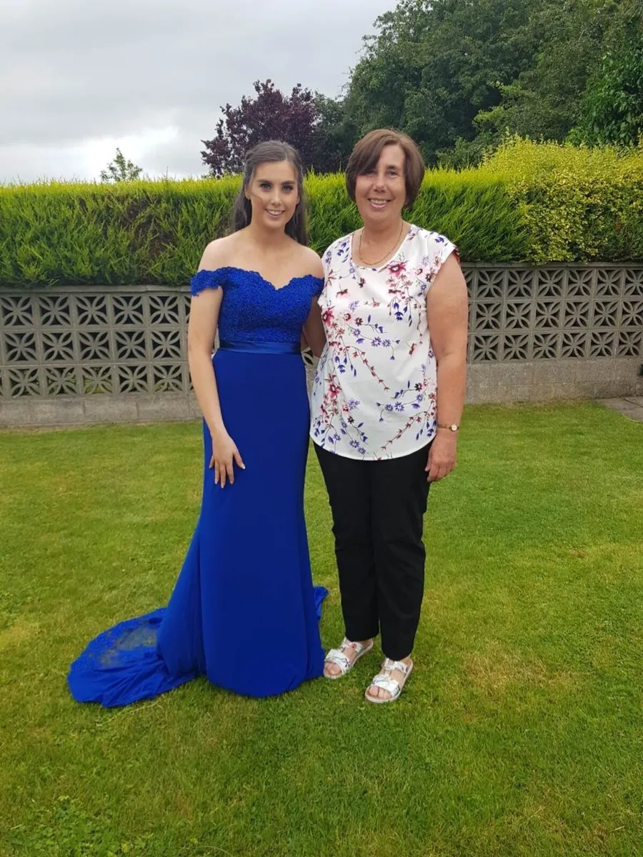 Julien Boutique Royal Blue Debs Dress – Size 8 - Image 1