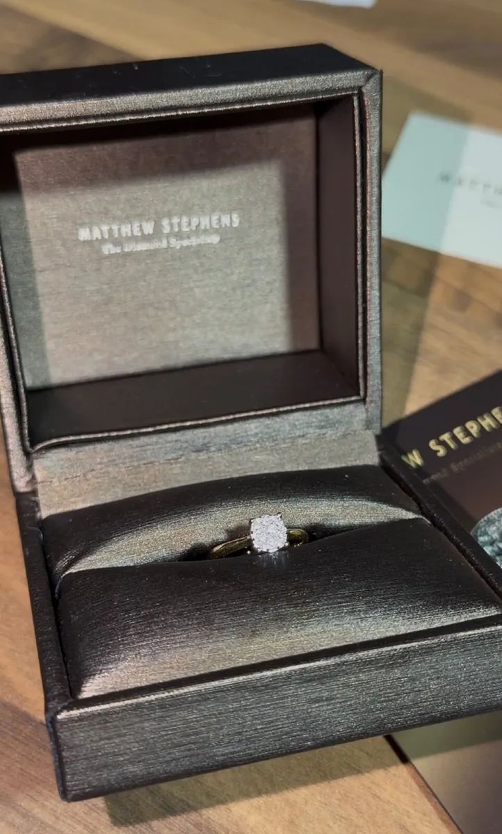 18K Gold Cluster Diamond Ring - Image 4