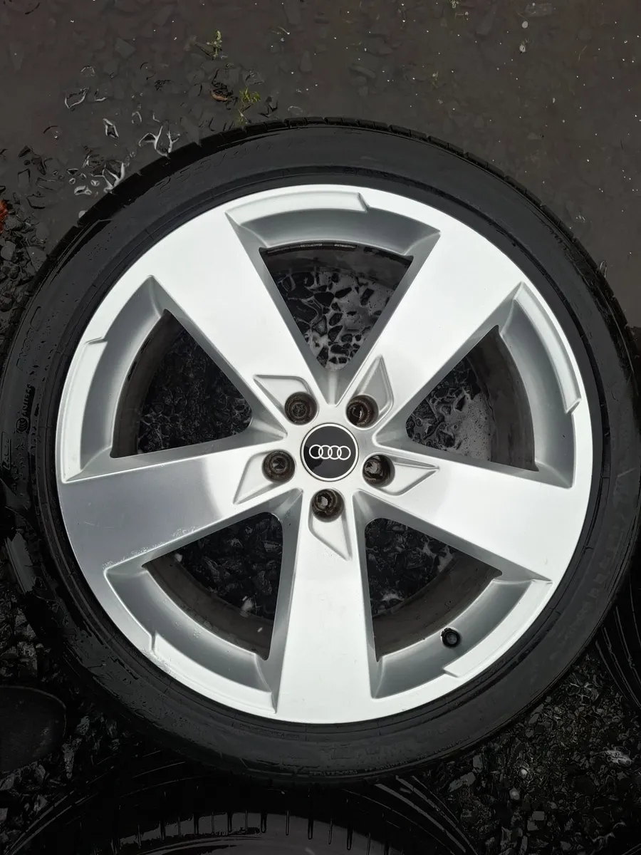 20" Genuine Audi A6 S Line Alloys with tyres - Image 3