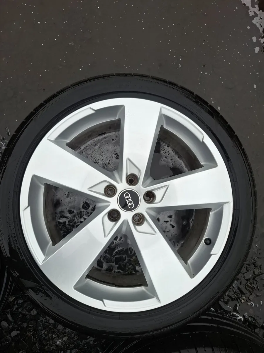 20" Genuine Audi A6 S Line Alloys with tyres - Image 4