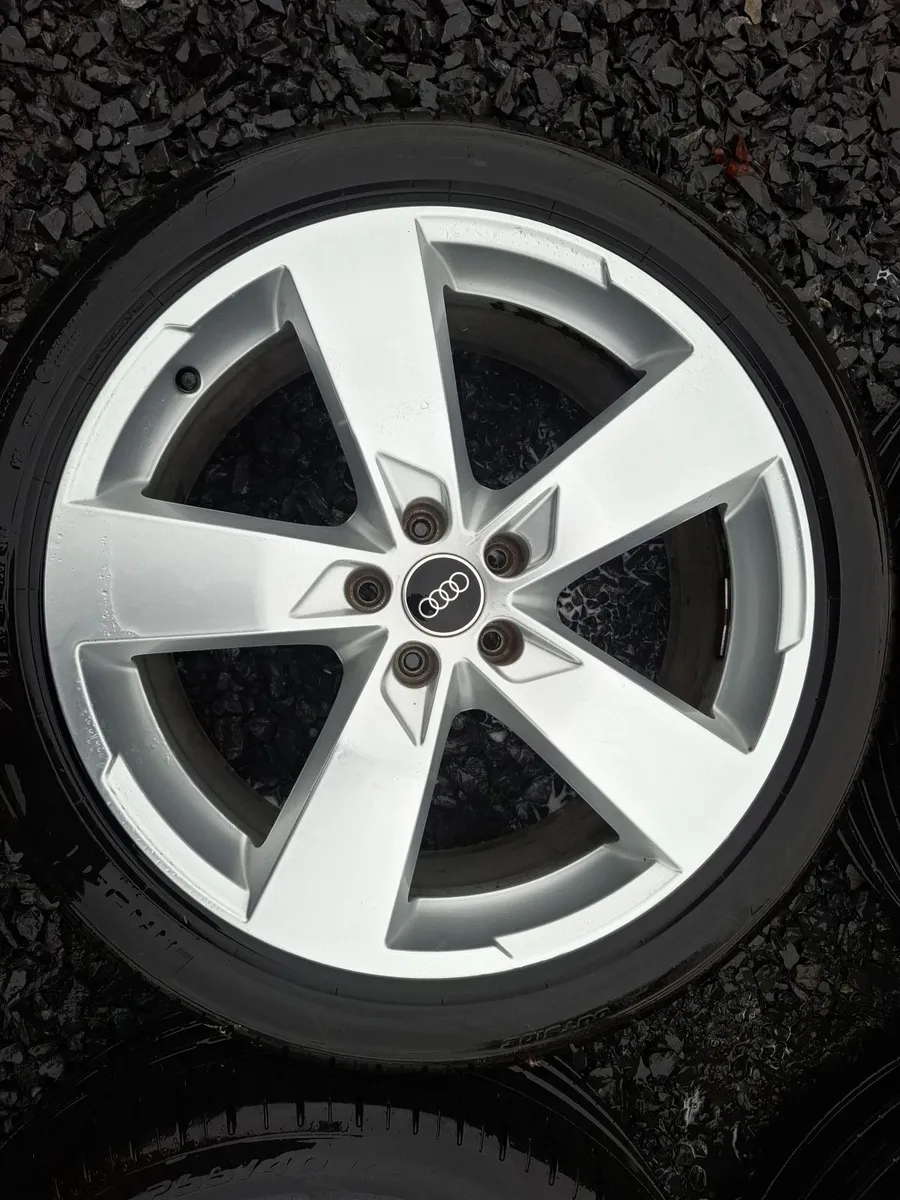 20" Genuine Audi A6 S Line Alloys with tyres - Image 2