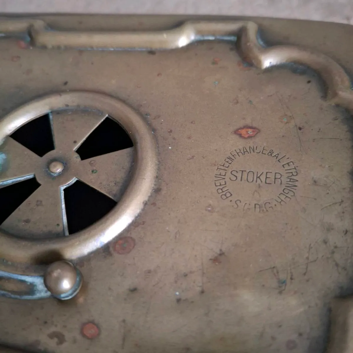 French Brass Foot Warmer - Image 3