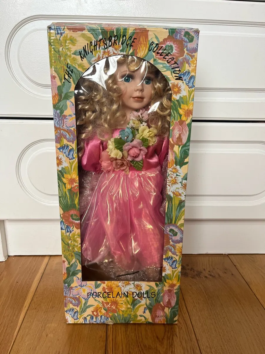 Vintage porcelain doll - Image 1