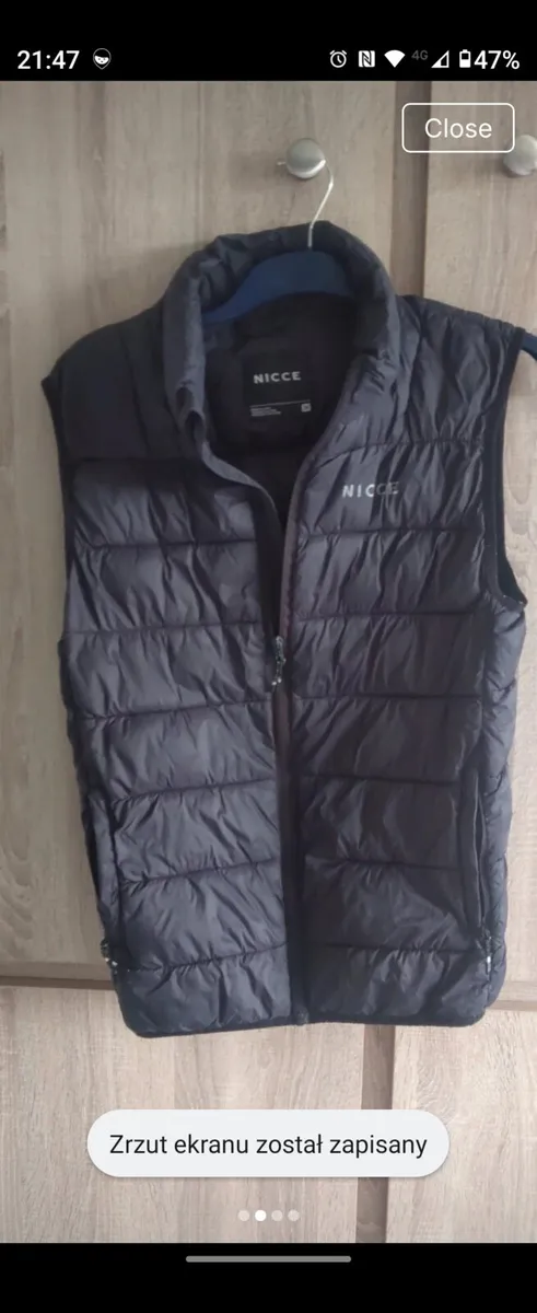 Nicce Black vest size m - Image 4