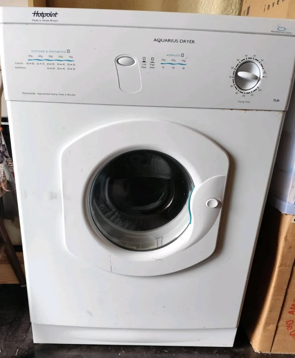 Hotpoint Aquarius Dryer - Image 3