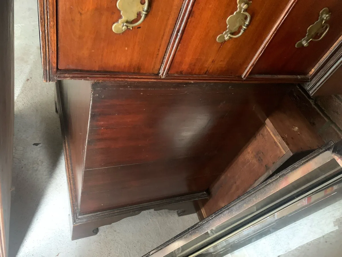 Antique Office Desk - Image 4