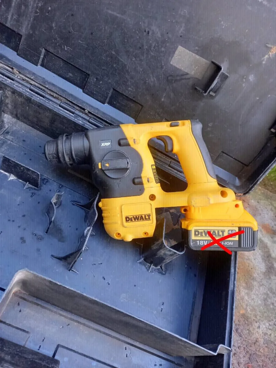 DeWalt Cordless SDS Drill - Image 1