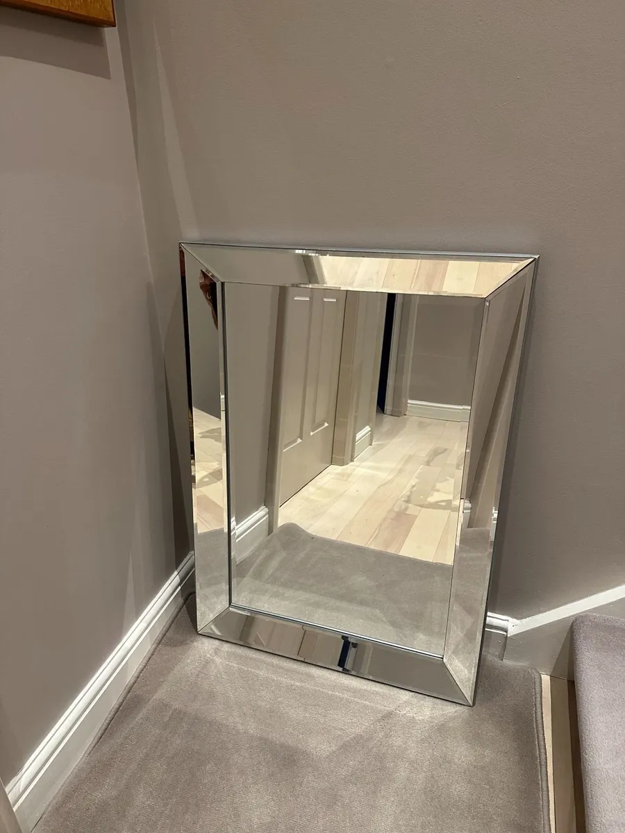 Rectangular Mirror. Bevelled edde - Image 1