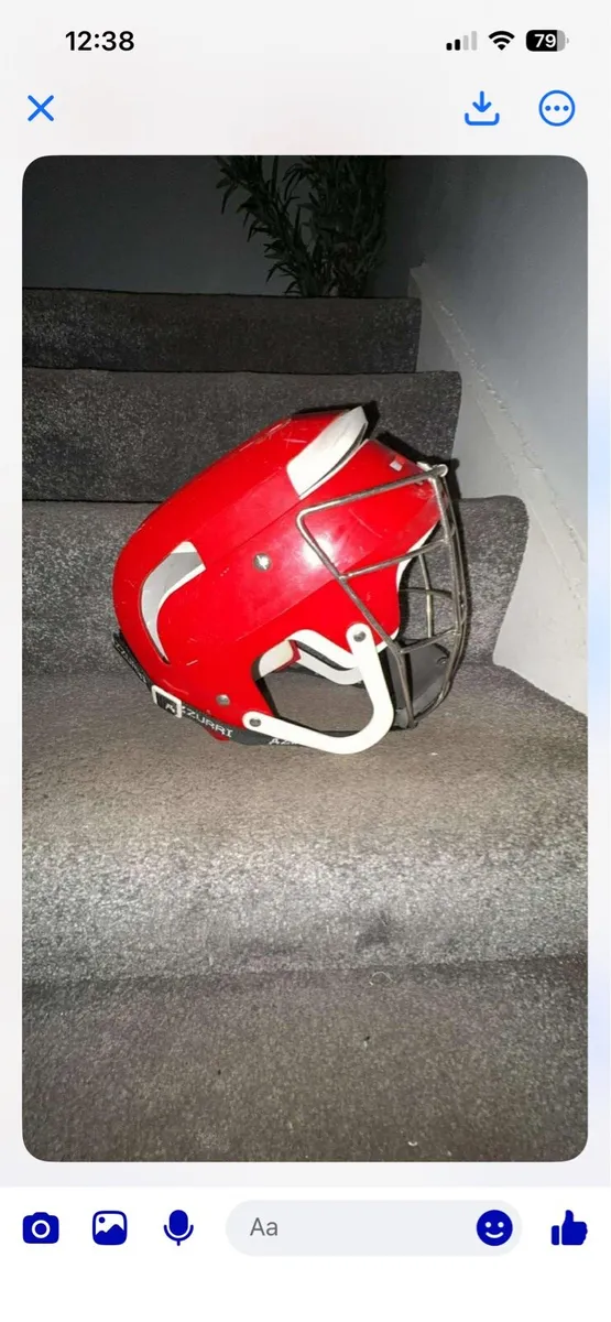 Oldstyle hurling helmet - Image 1