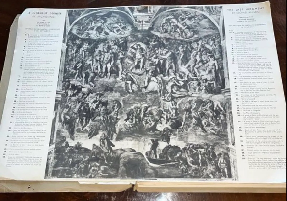 Michel Ange Le plafond de la Sixtine illustrations - Image 3