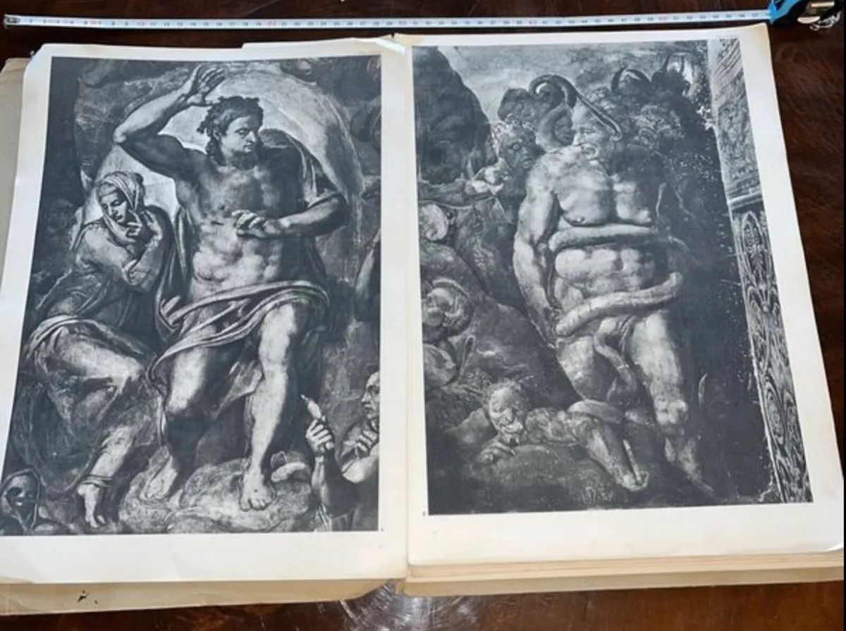 Michel Ange Le plafond de la Sixtine illustrations - Image 4