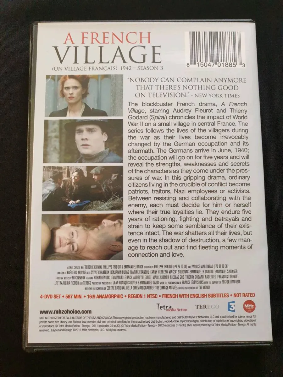 A French Village DVD Season Series Three 3 TV Show - Image 2