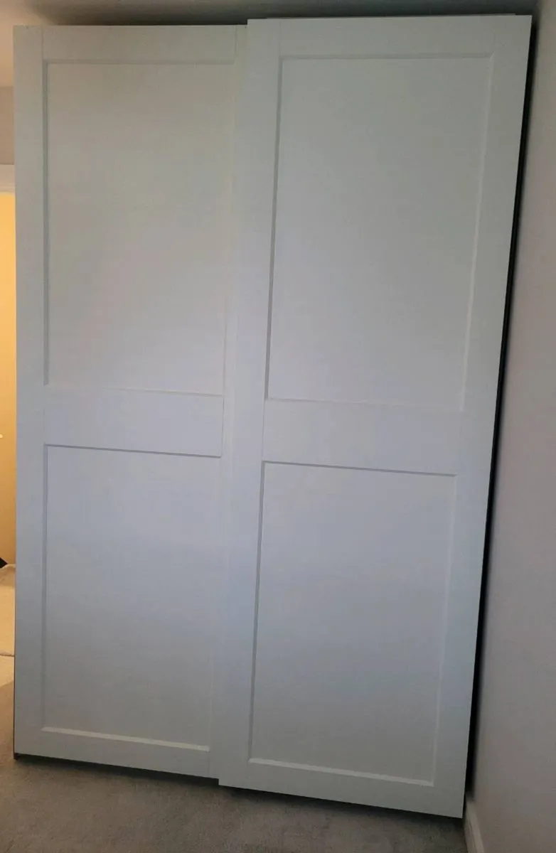 IKEA Wardrobe with Sliding Doors - Image 1