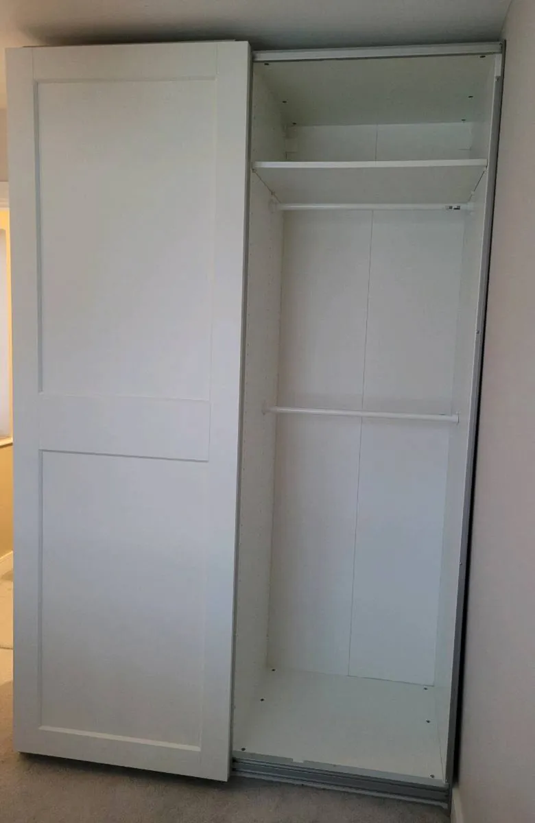 IKEA Wardrobe with Sliding Doors - Image 2
