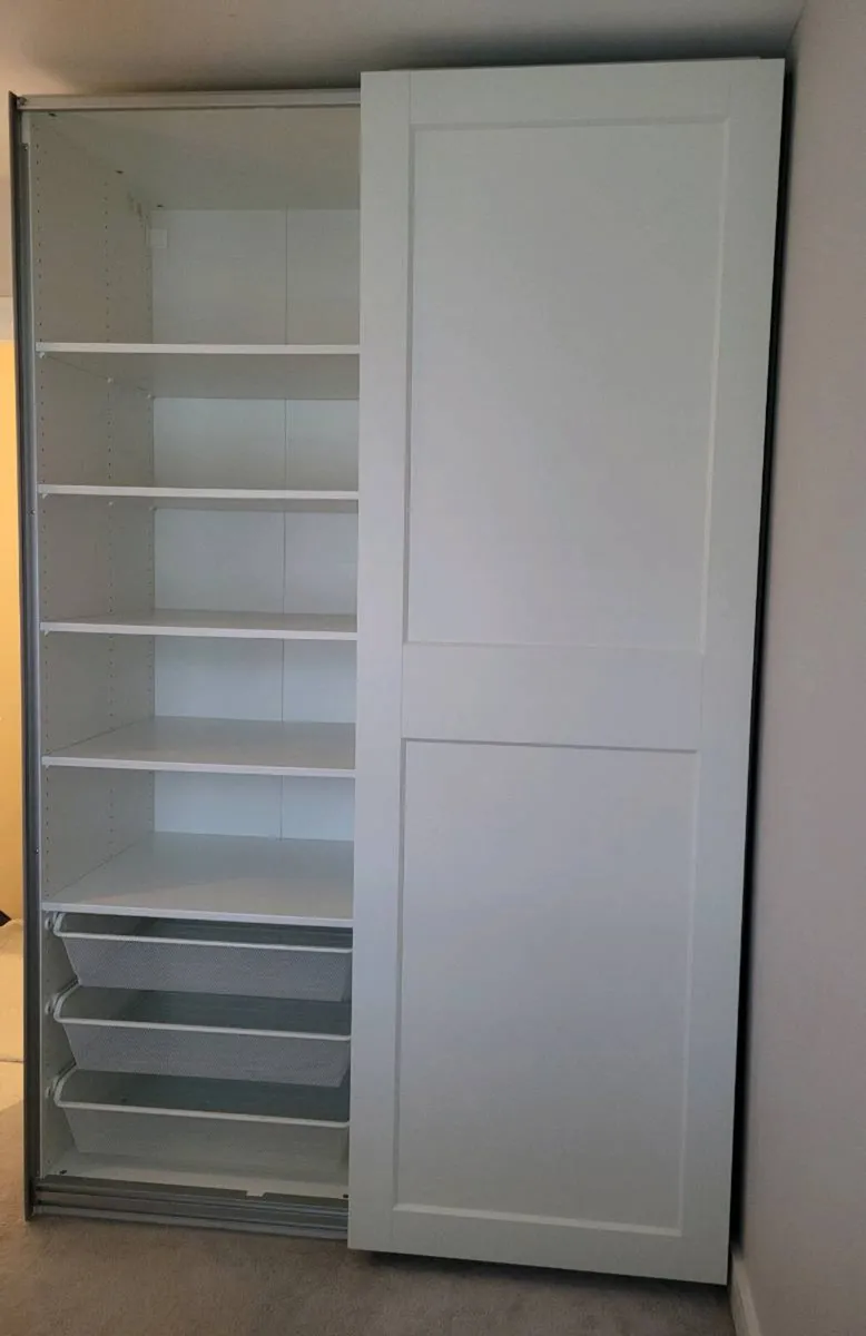 IKEA Wardrobe with Sliding Doors - Image 3