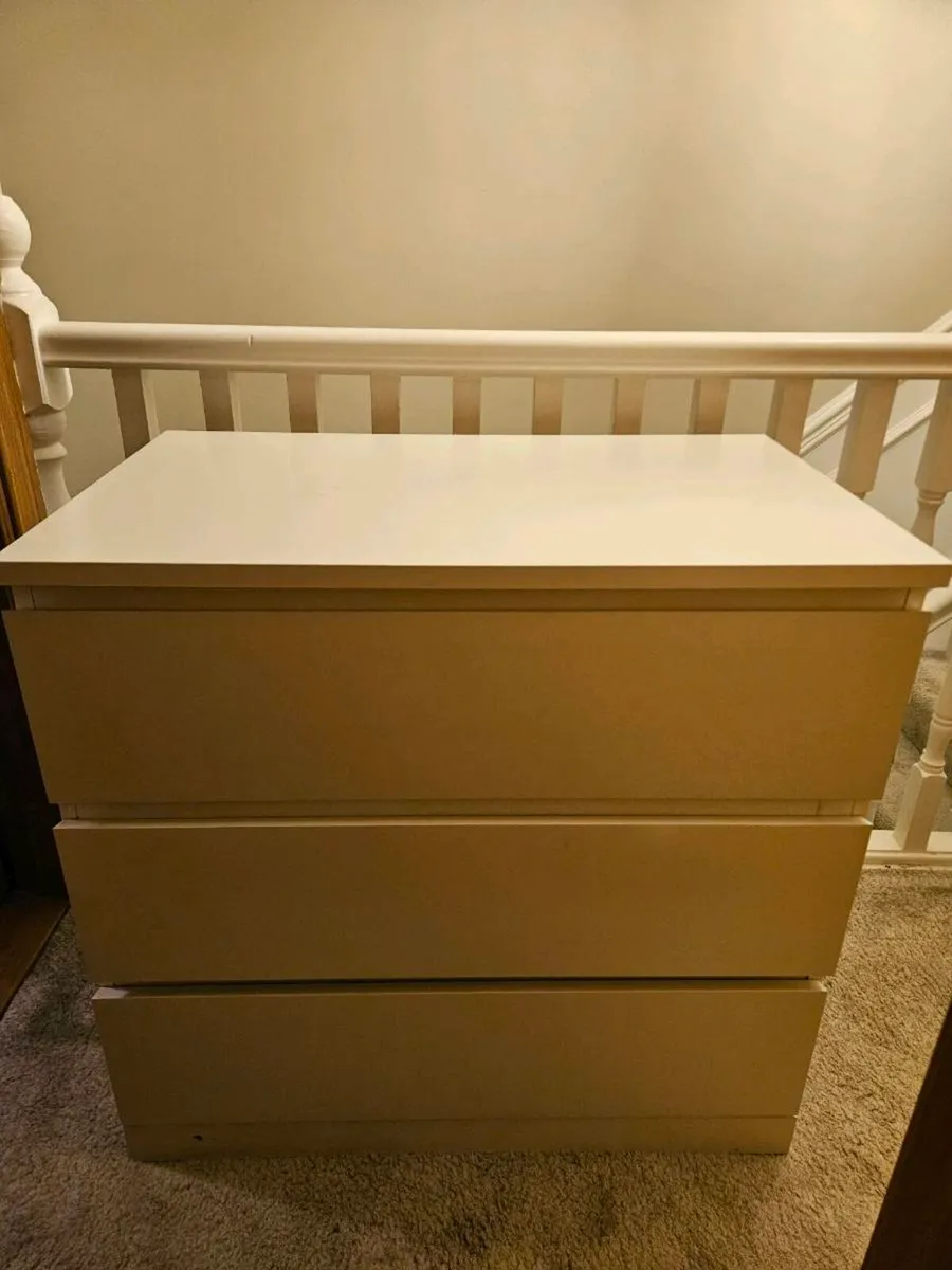 Ikea 3 Drawer Chest - Image 1