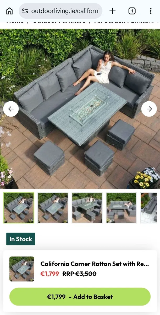 outdoor firepit set - Image 2