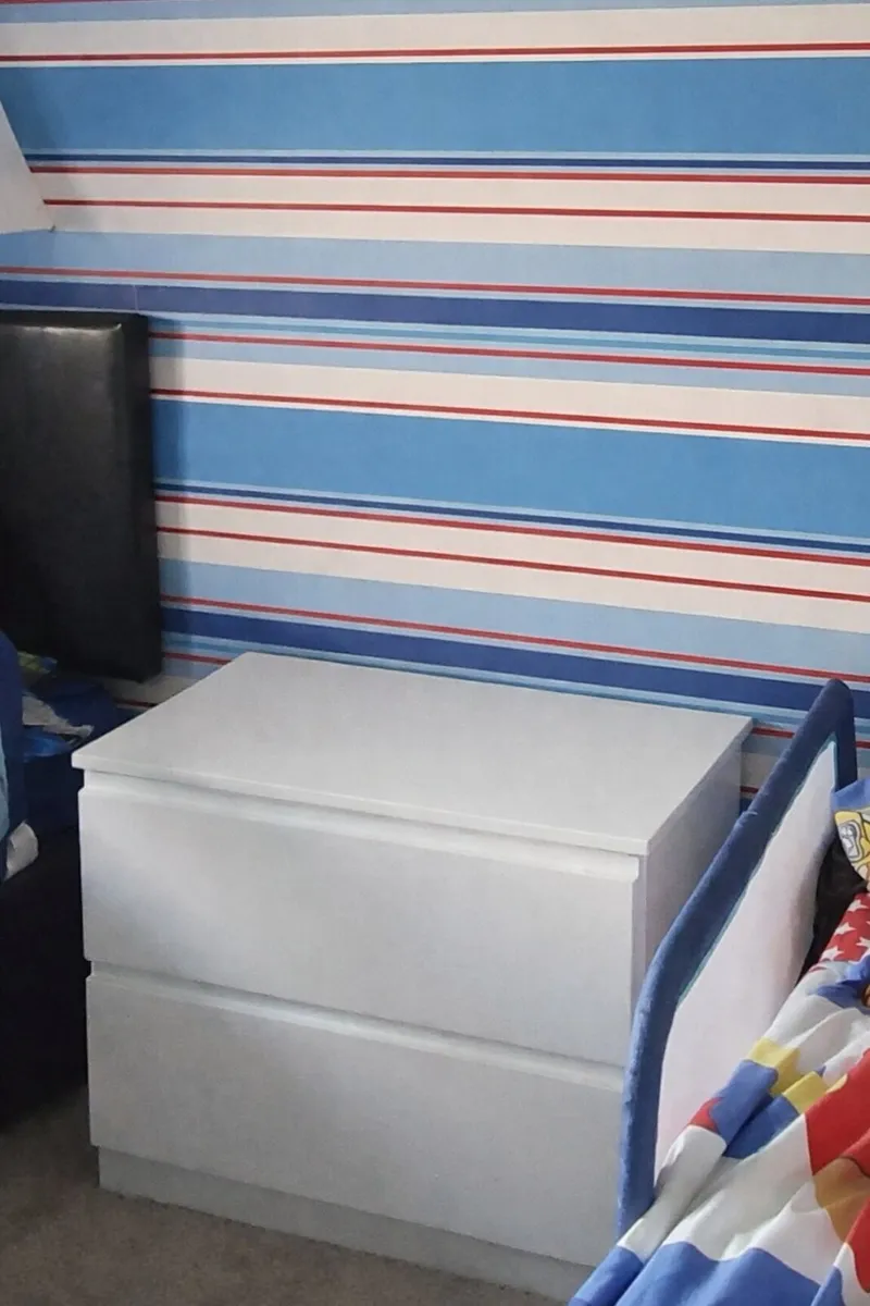 Bespoke Made High Gloss 2 Drawer Chest