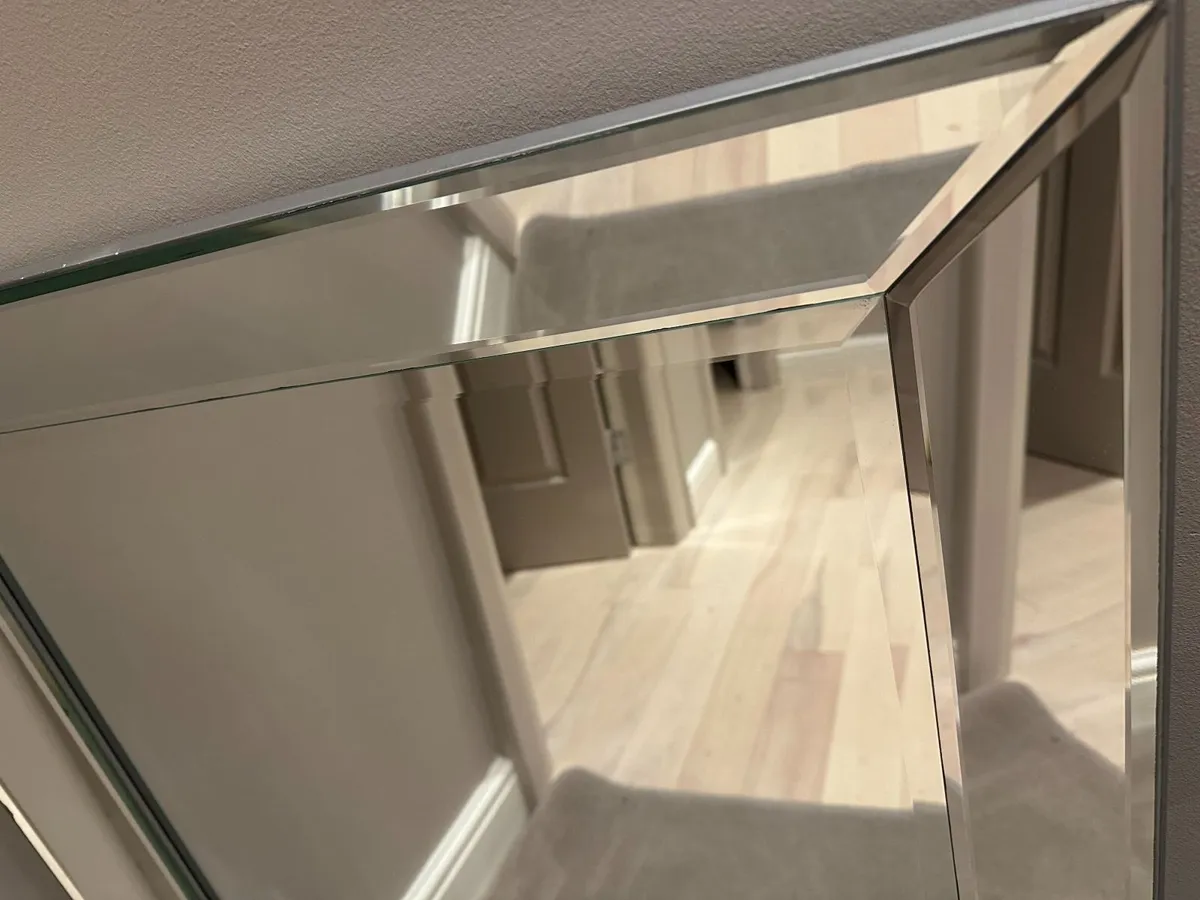 Rectangular Mirror. Bevelled edde - Image 3