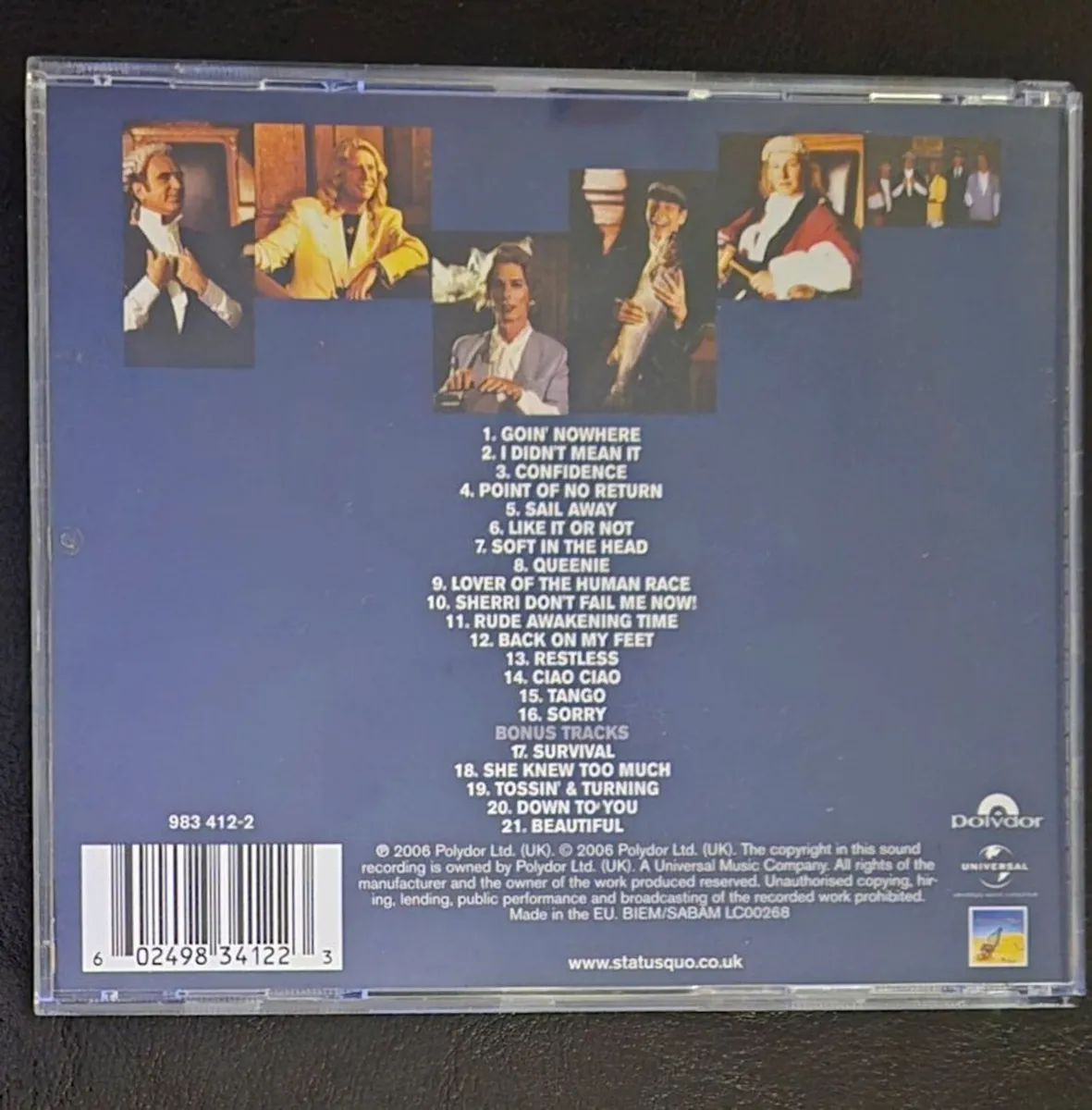 Status Quo - Thirsty Work - CD - Image 2