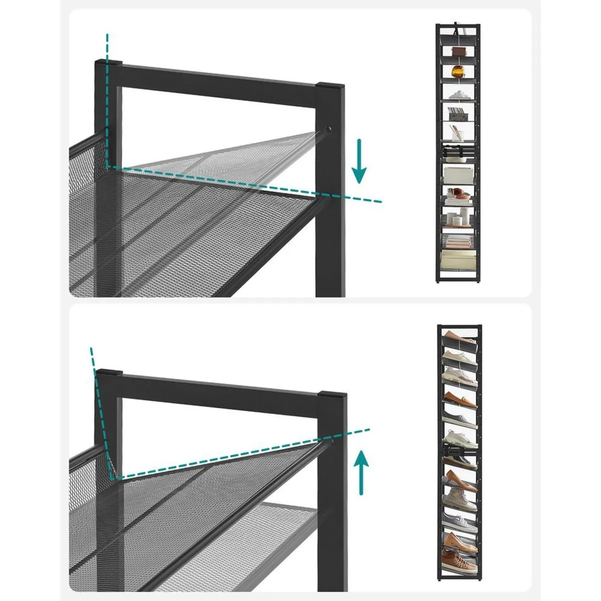 New 12 Tier Interlocking Shoe Rack -FREE P&P - Image 2