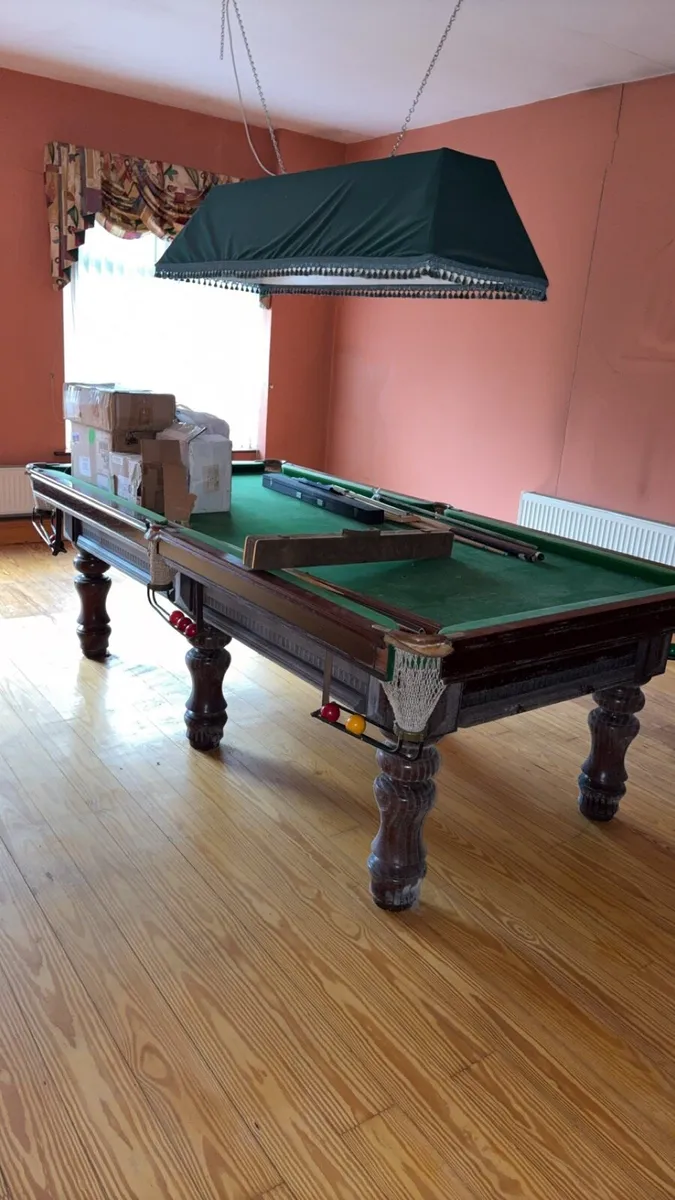 Snooker table