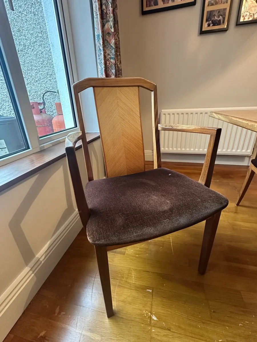 Vintage G Dining room table, chairs, and sideboard - Image 4