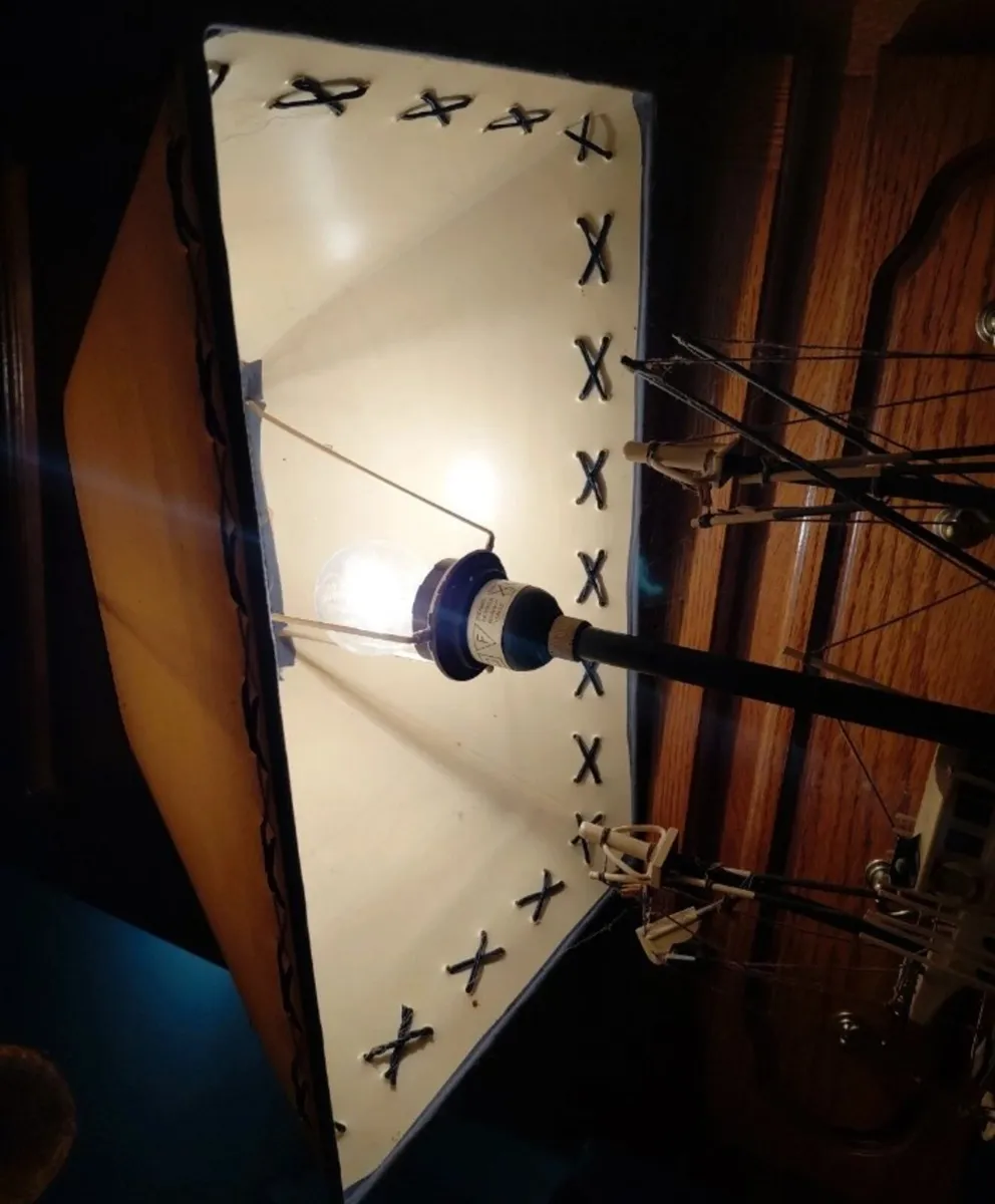 Unique vintage boat lamp - Image 2