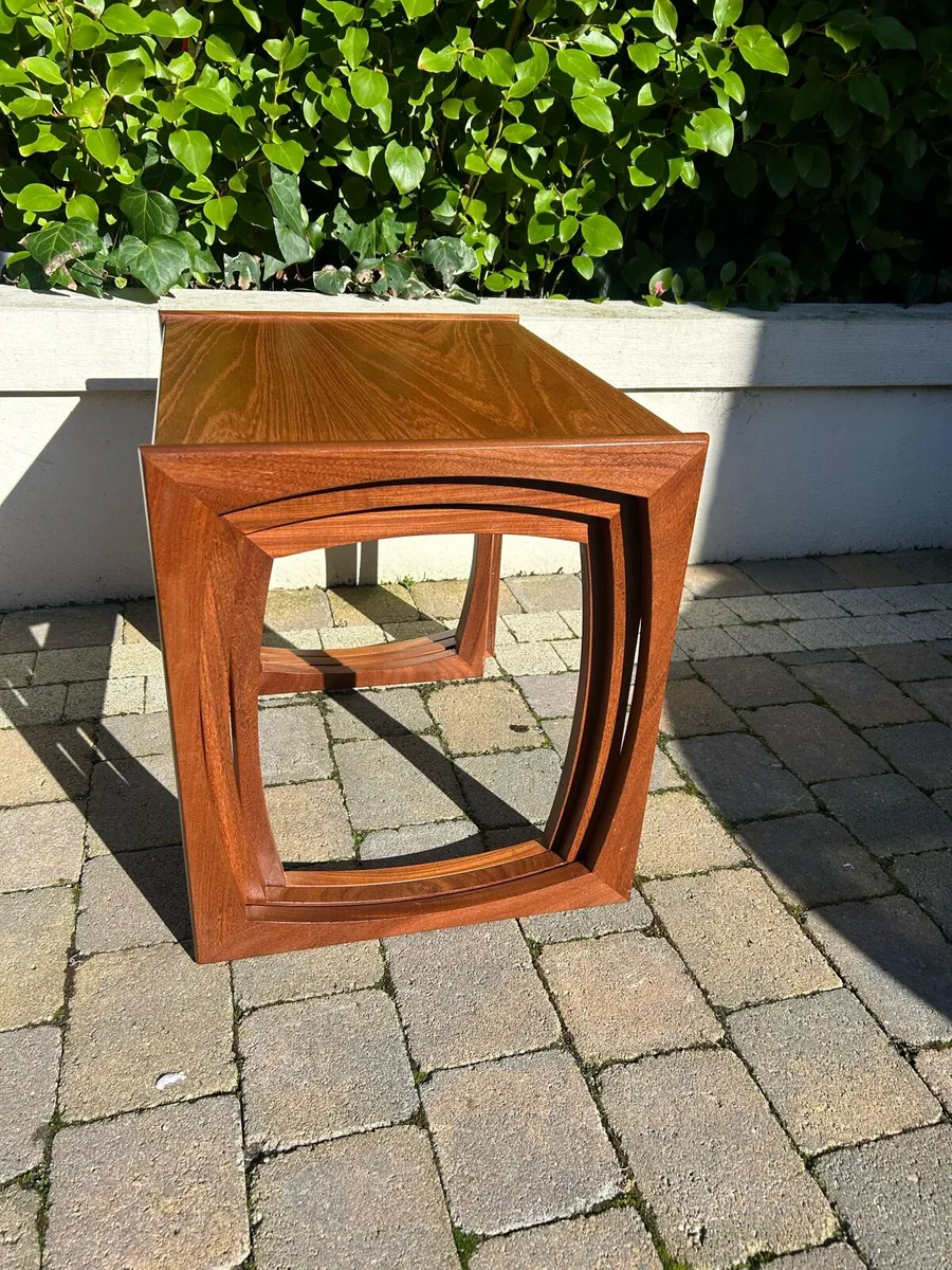 G plan mid century teak quadrille table set - Image 1