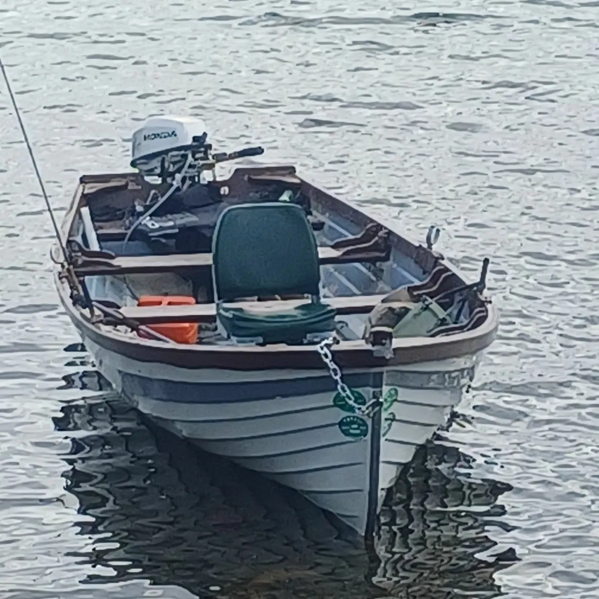 19ft Lake Fishing  Boat and Galvanised heavy trail - Image 1