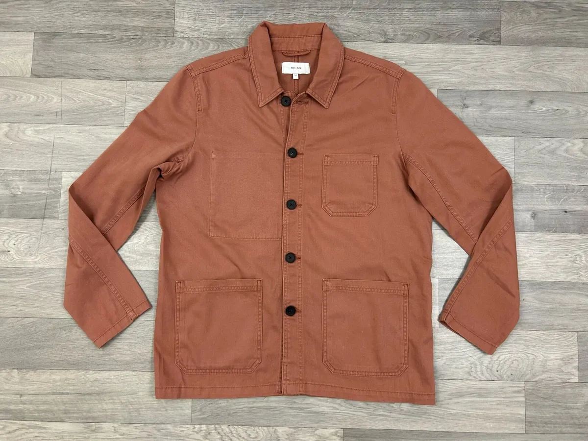 Reiss Conley Chore Jacket Mens Medium - Image 1
