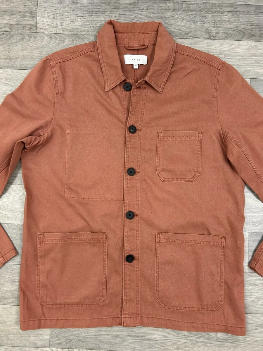Reiss Conley Chore Jacket Mens Medium - Image 2